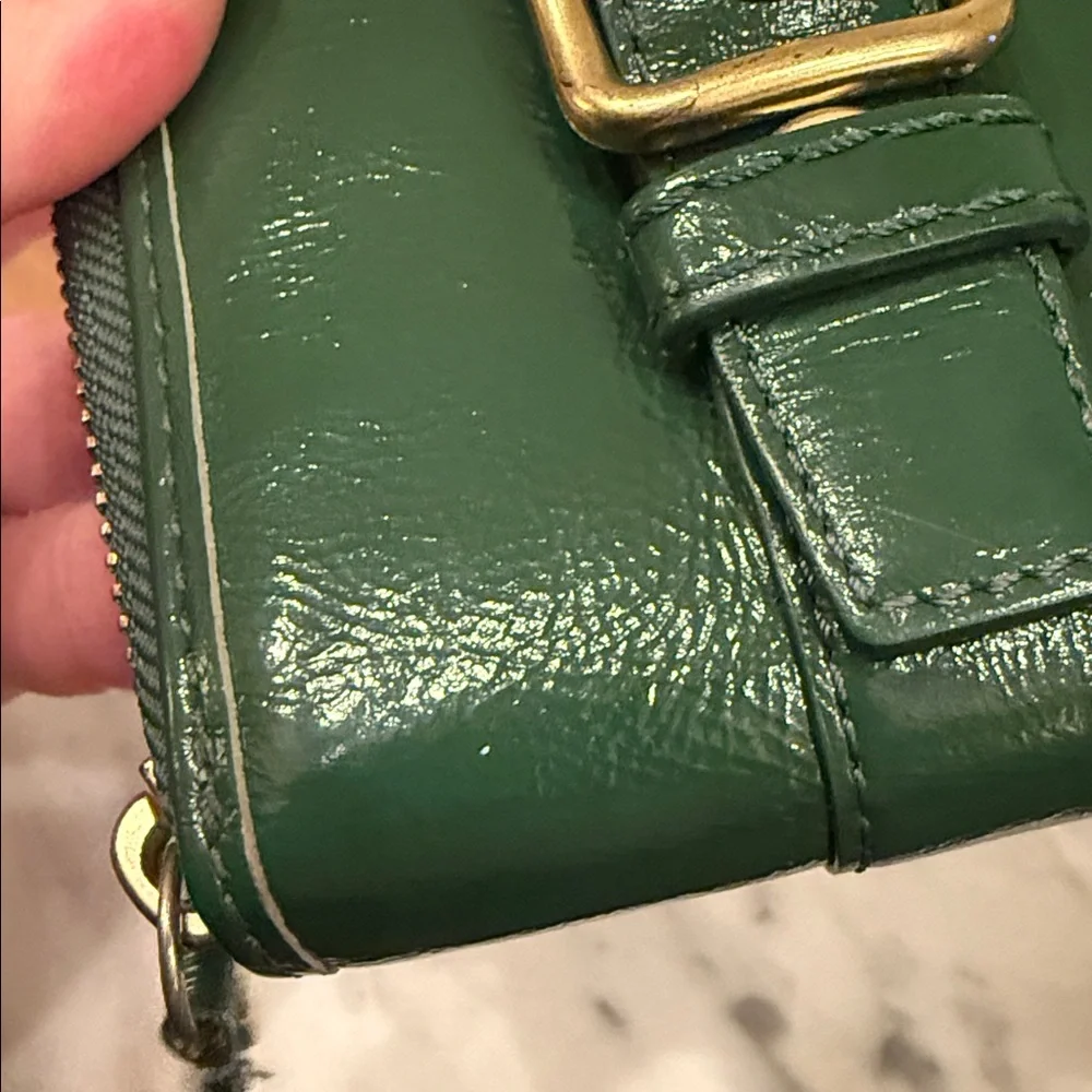 Coach Green/Patent Leather Wallet - Picture 8 of 8